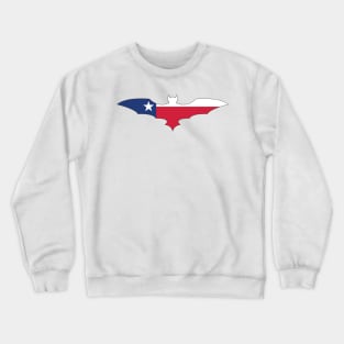 Bat Flag of Texas Crewneck Sweatshirt